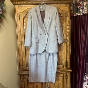 Ladies’ business suit.